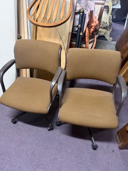 Vintage HON mid-back office chair