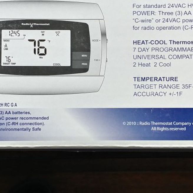 New Thermostat - CT-30 Programmable - New In Box