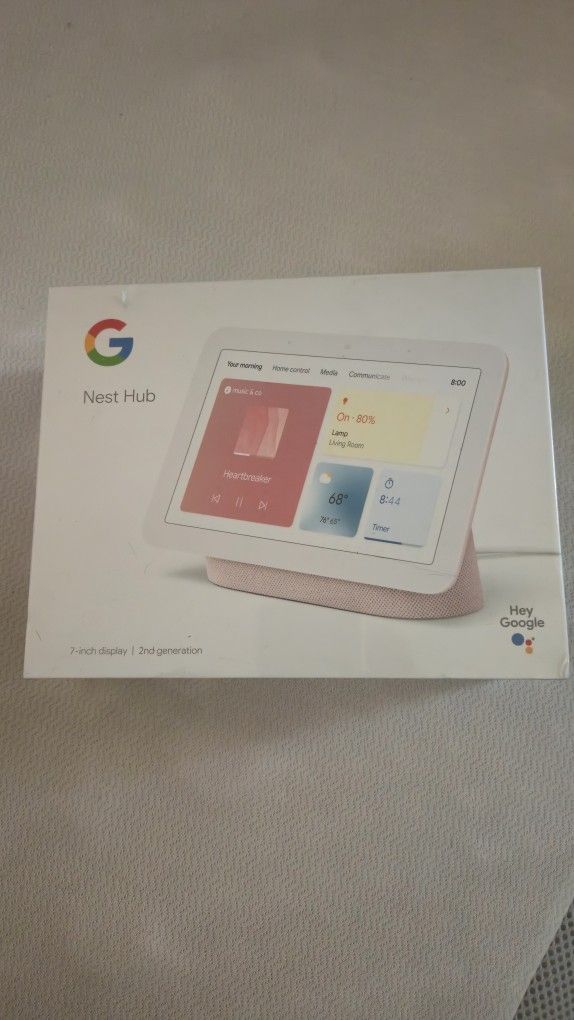 Google Nest Hub 2nd Generation