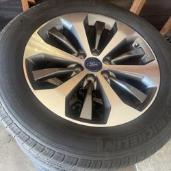 Ford Wheels 20 Inch With Tires And Sensors 