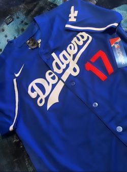Dodgers Blue Ohtani Jersey S M L XL XXL