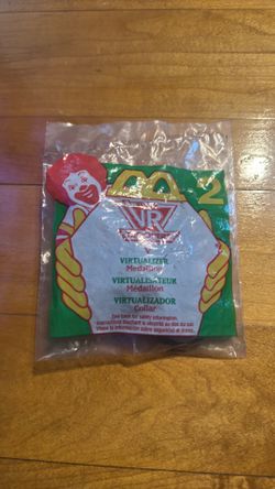 New 1995 McDonalds VR Troopers virtualizer medallion $10