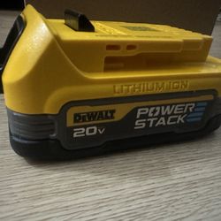 Dewalt 20v PowerStack Battery (new)