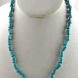 Michael Kors Necklace With Turquoise Beads and Crystal Center MK Boca Raton Pick 33428
