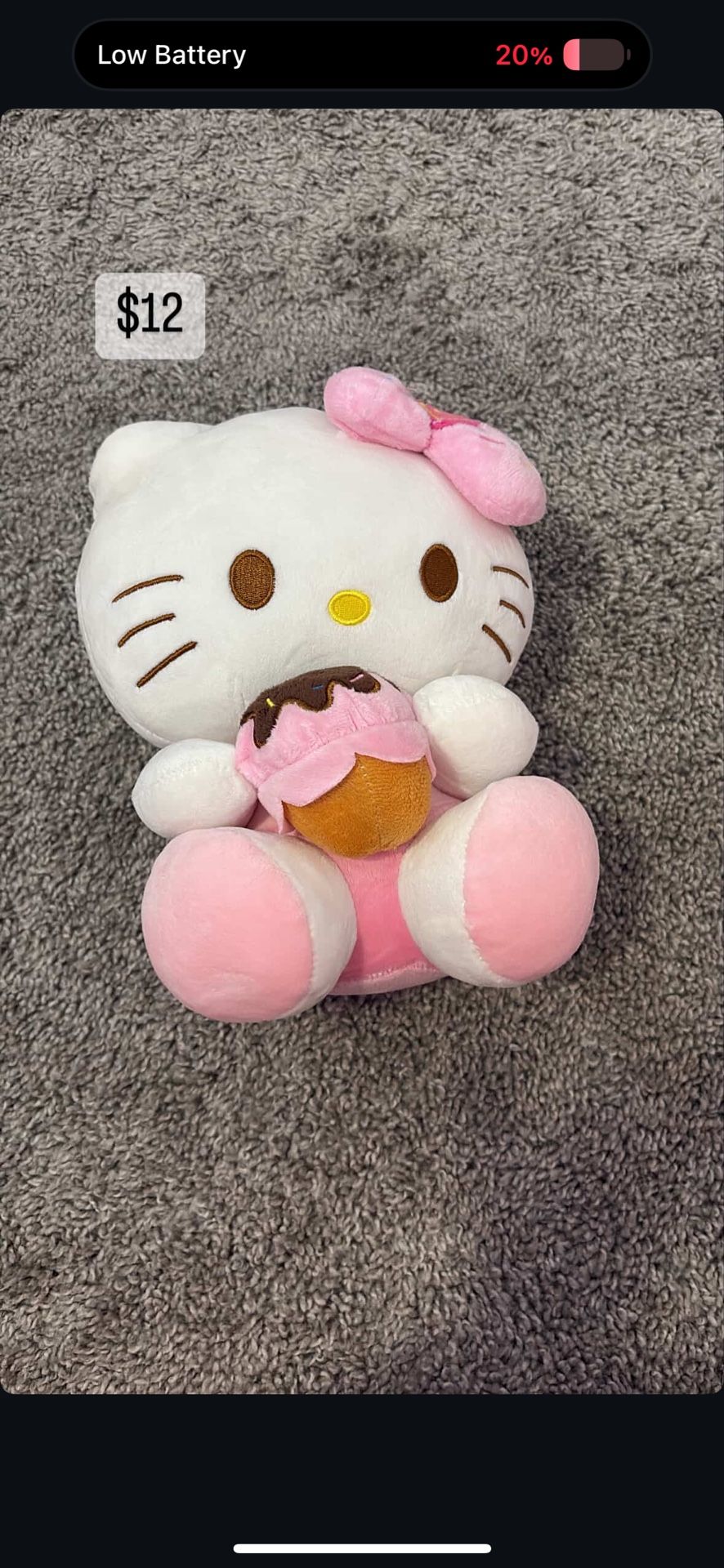Hello Kitty Plushie 