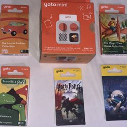 Yoto Mini With 5 Audio Cards 