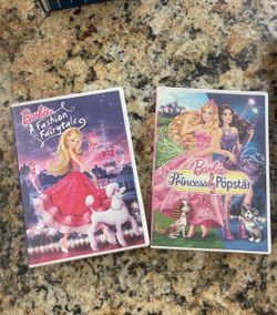 2 Barbie DVDS