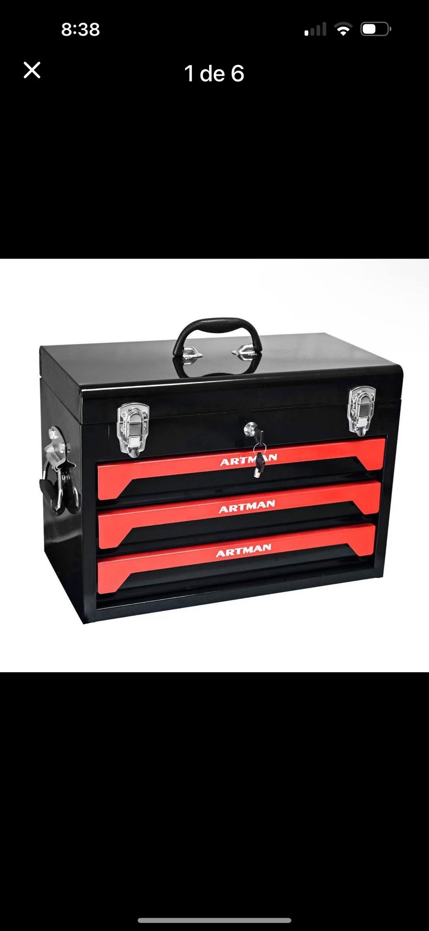Tool Box Including 439 Pieces of Mechanics Tool Kit