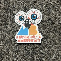 A Bathing Ape Is Ambushed!!! Sticker