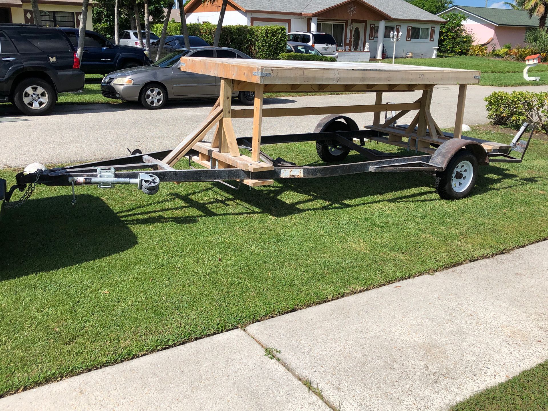 Boat trailer