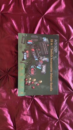 HSTOP 28-in-1 Nintendo Switch Accessories Deluxe Bundle