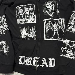 oversized social collision jacket