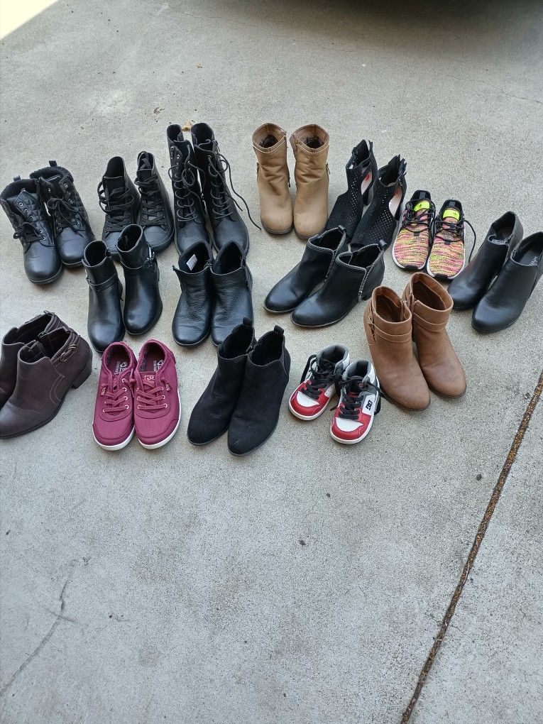 Shoes N Boots New N Used 5.00 Each Pair