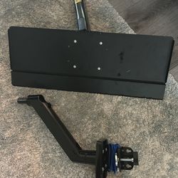 Heavy Duty Monitor Arm + Keyboard Tray Holder