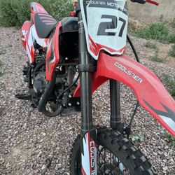 Coolster 125CC Manual Clutch Mid Size Dirt Bike
