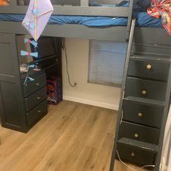 Loft Bed With Dresser And Desk