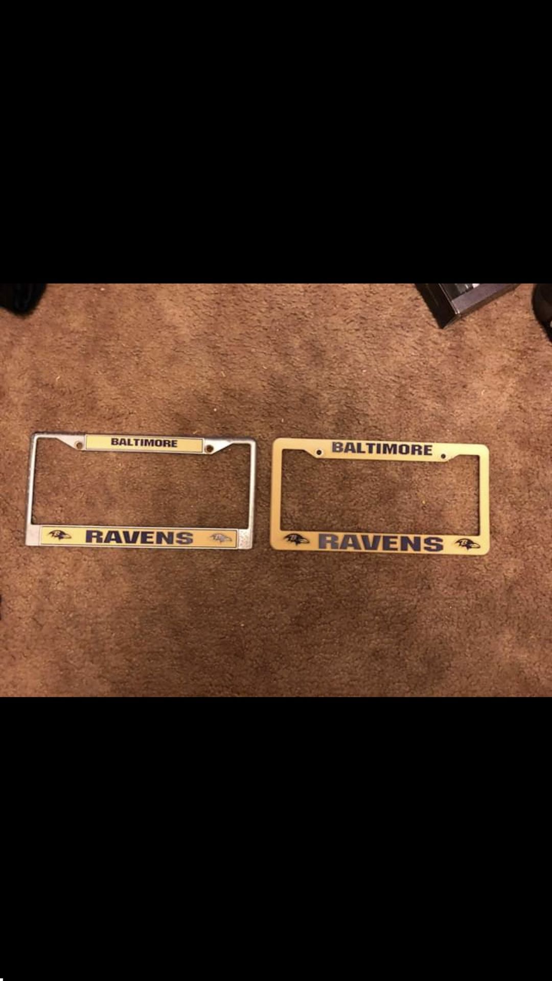 Ravens license plates