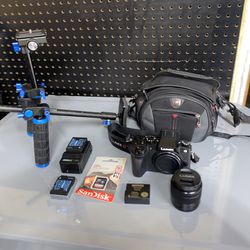 LUMIX G7 Mirrorless 4K Camera And Accessories