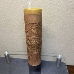 Disney Parks Moana Tiki Bamboo Star Reader Wayfinder Sipper Cup Straw Brand New