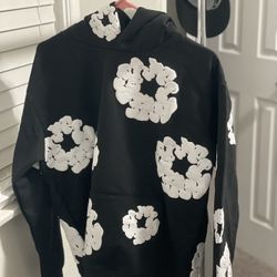 New Denim Tears Cotton Hoodie - Small