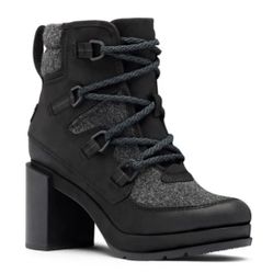 Sorel Blake Lace Up Platform Ankle Boots Women’s Size 7