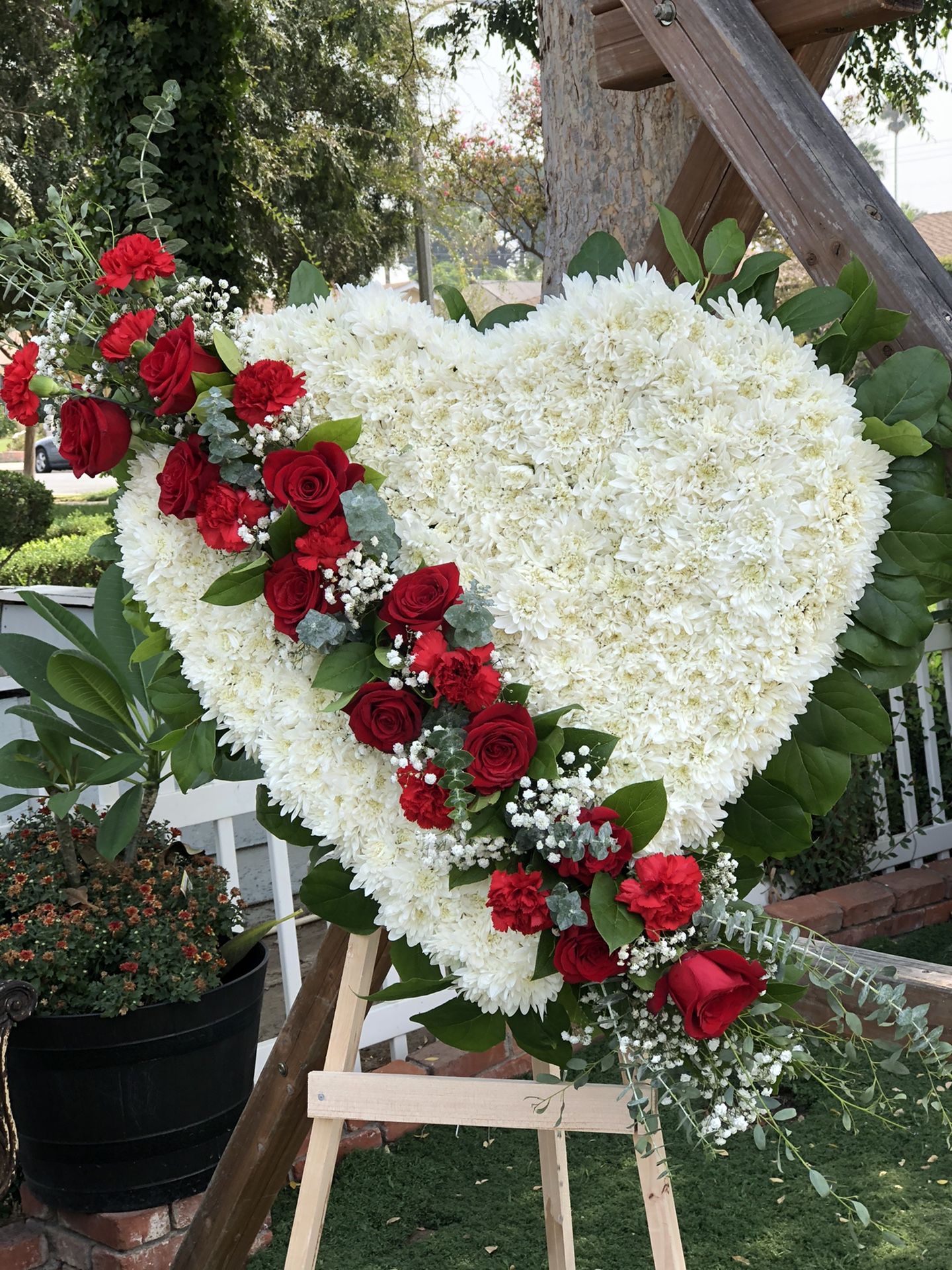 Funeral flower arrangements