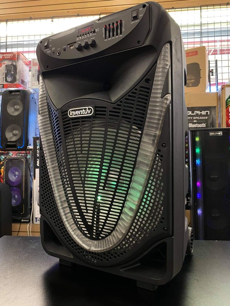 Speaker Bluetooth Karaoke Woofer 15 Ecualizador USB SD Card