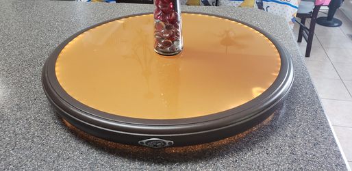 LAZY SUZY 9INCH WITH BUILT IN LIGHT