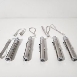 5pcs 2 in 1 USB Rechargeable Red L. Pointer 
