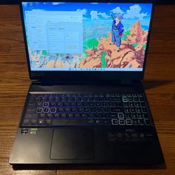Acer Nitro 5 Gaming Laptop: rtx 3070 TI gpu, Ryzen 7 cpu, 32 gb ram, 2tb ssd, 1440p 165hz screen