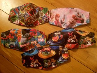 Face Mask - nose wire, double, Pocket