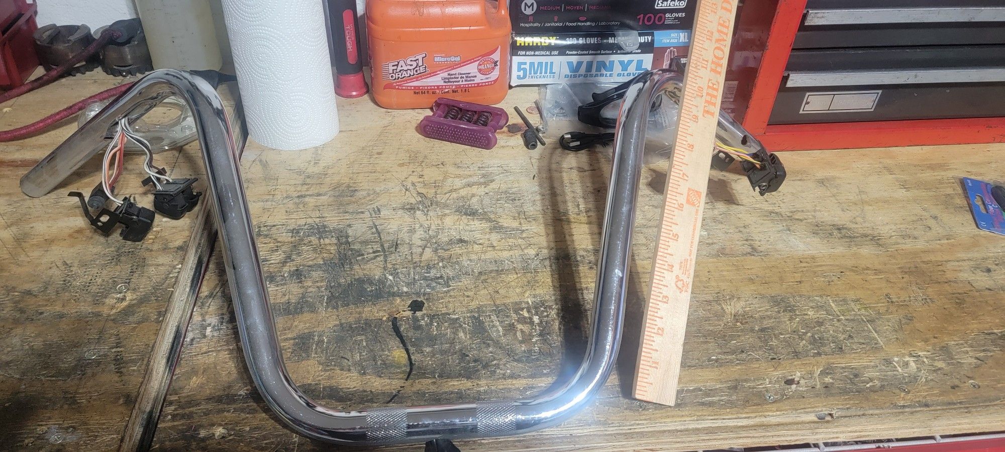 12" Rise Harley Davidson Ape Hangers