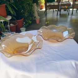 Vintage Carnival Glass Bowls- $25 Each