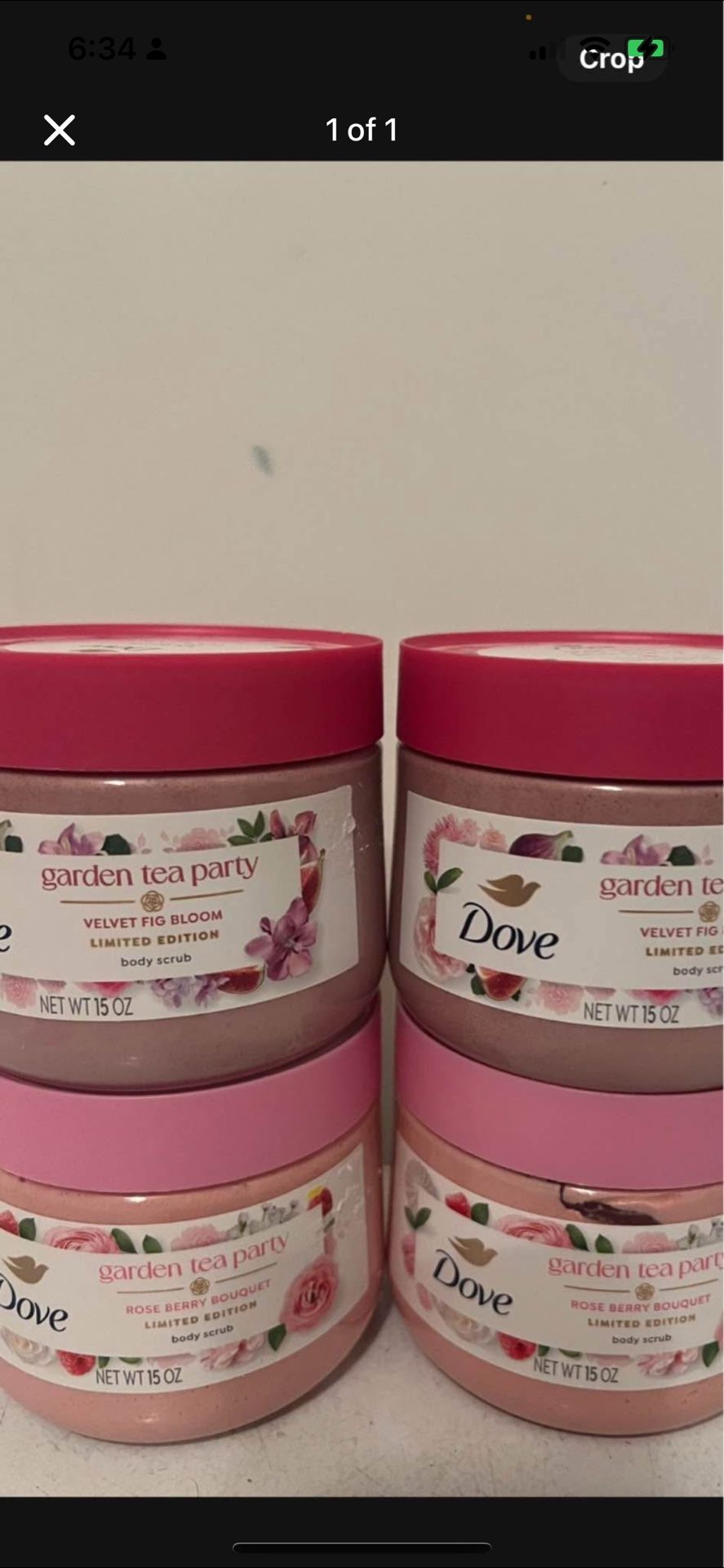 Dove Body Scrub 2/$10