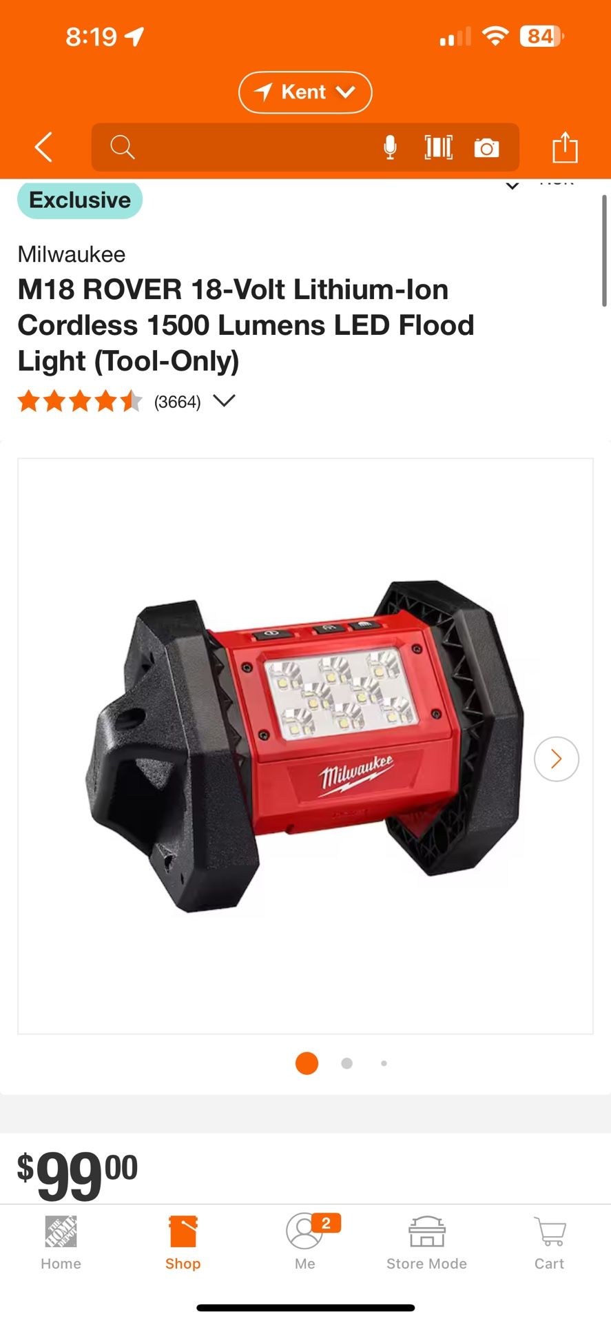 Milwaukee M18 Light