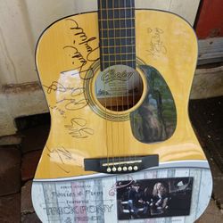 Autographed Guitar 
