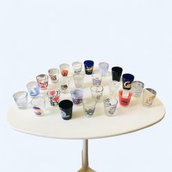 Collection of 37 souvenir shot glasses 25% off 