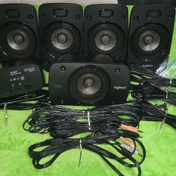 Logitech z906 5.1 Surround Sound System THX, Dolby Digital and DTS Digital Certified!!  + Extras!!!