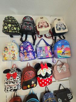 Loungefly bags disney, starwars anime