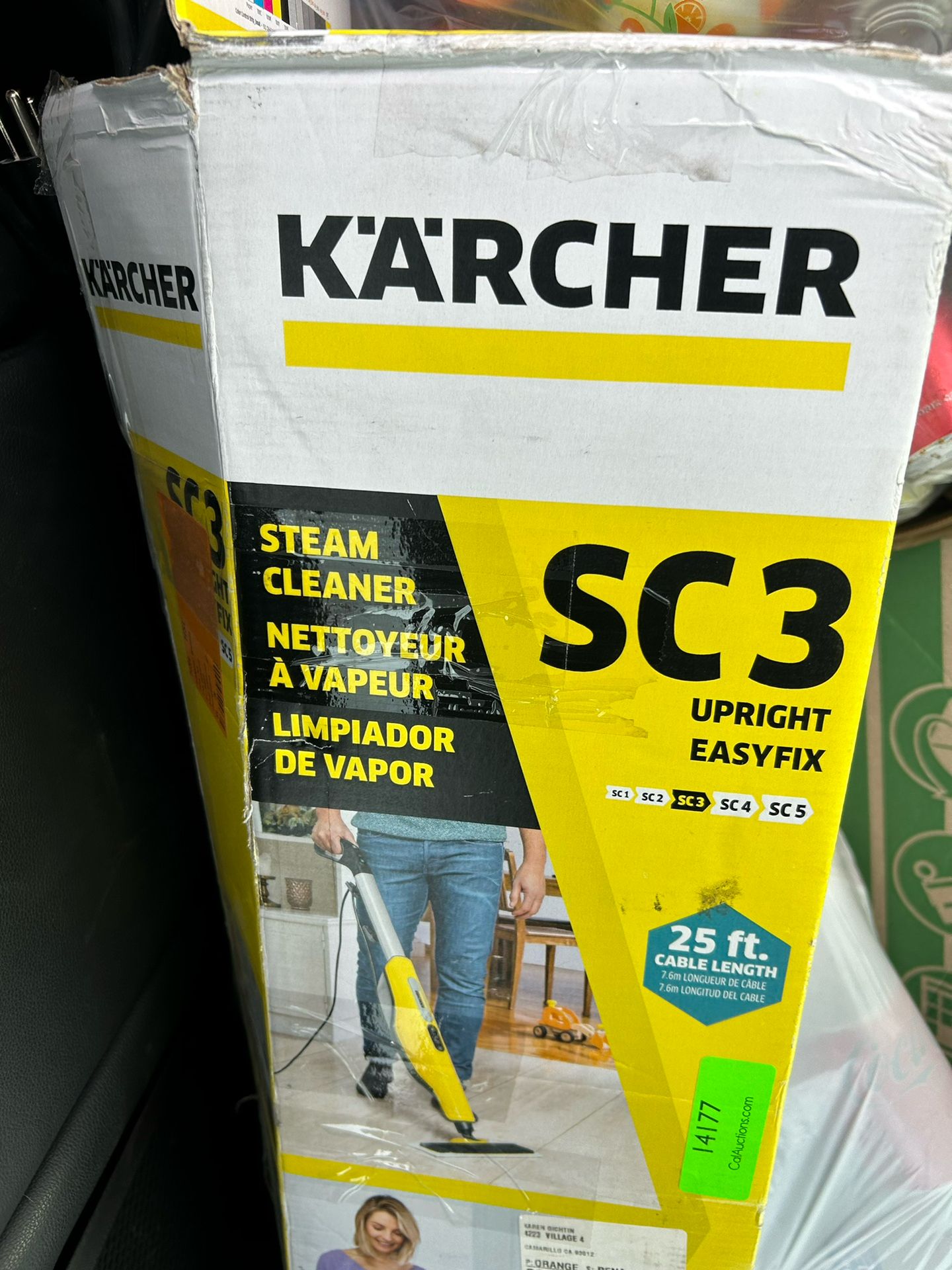 Karcher Sc3 Steam cleaner