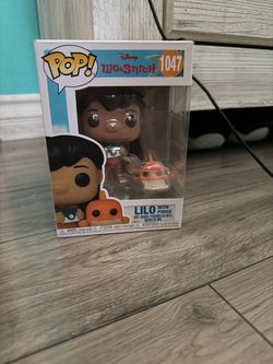 lilo with pudge funko pop