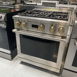 Stainless Steel 30” All Gas Professional Range With 4 Burners 