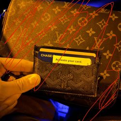 Goyard Wallet All Black