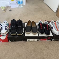 Lot Of Nike Dunk, Jordan, Nike Cortez, Gucci