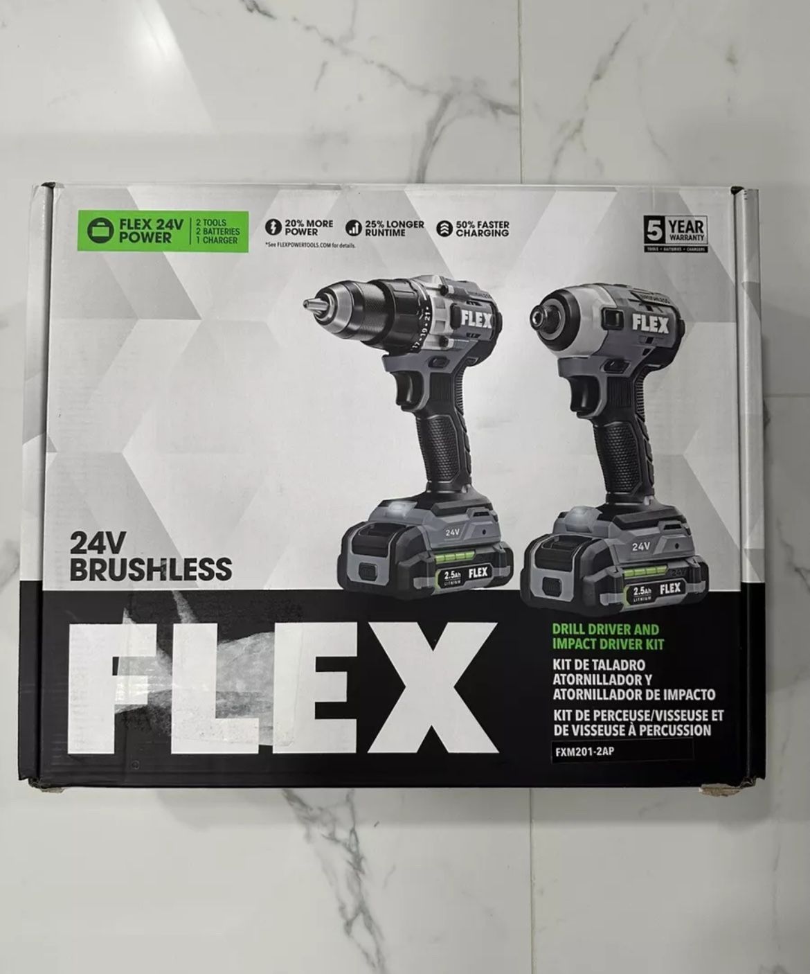 Flex 24v Impact And Drill Combo Kit