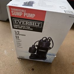1/2 Hp Sump Pump
