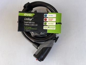 Evo LockUp Key Bike Lock New! 