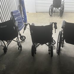 4 Wheelchairs 