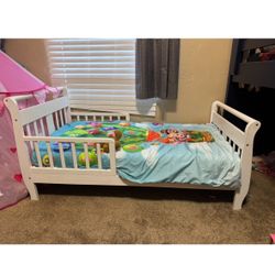 Toddler Bed Frame & Mattress