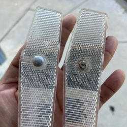 Vintage Clear Wheel Reflectors 70’s